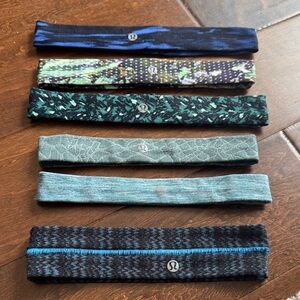 lululemon athletica Multicolor Hairbands Set